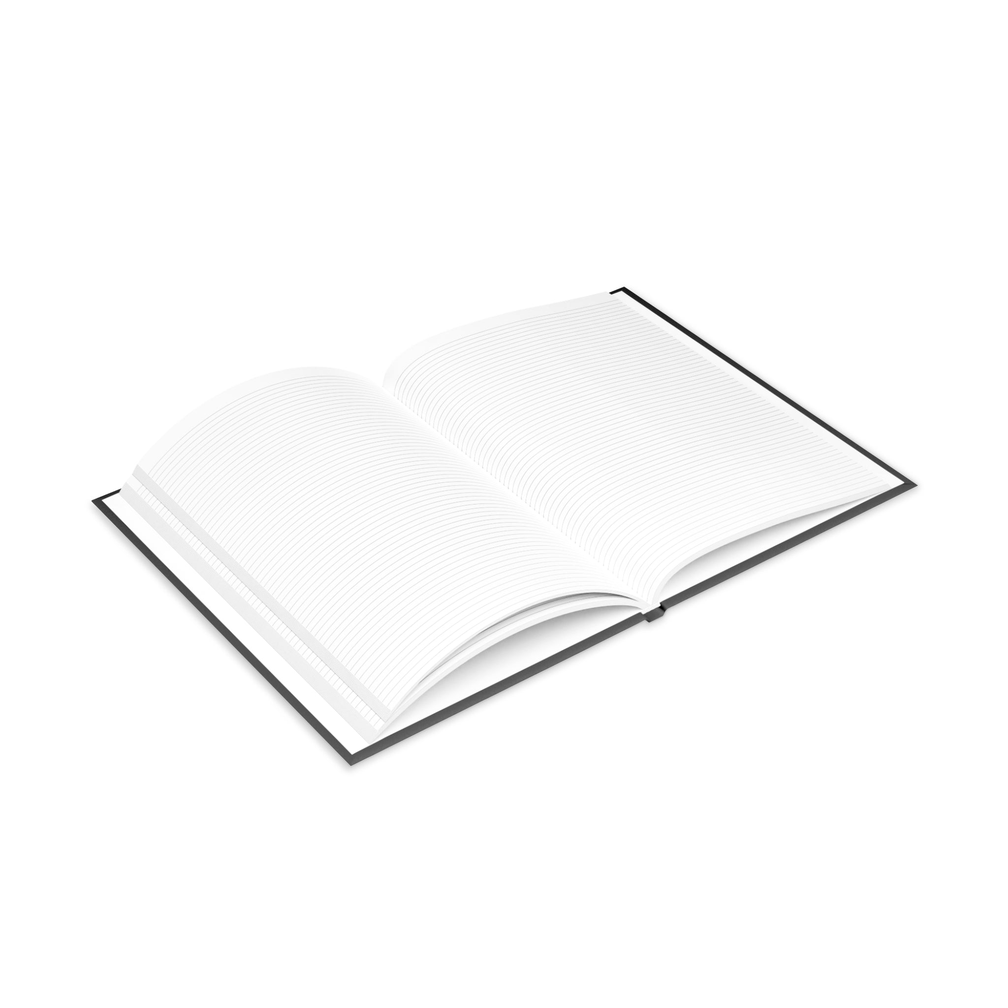 Hardcover Notebook - Matte Black